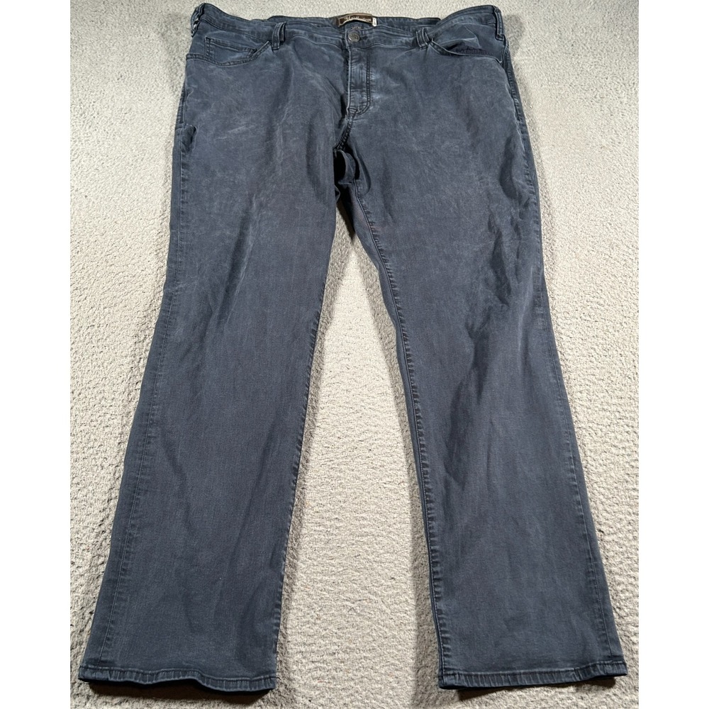 34 Heritage Charisma Jeans Mens 42x29 Blue Straight Leg Cotton‎ Blend Mid Rise
